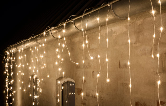 Istappsslinga Flex 480 LED Varmvit 14,25 m Stemning